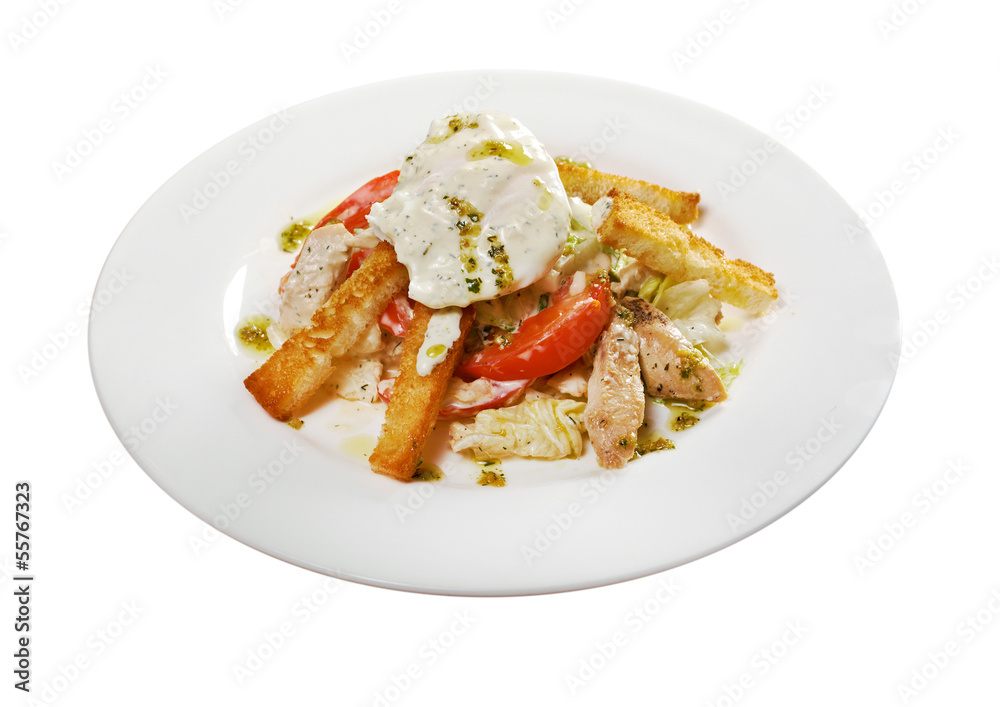 Grilled chicken fillet