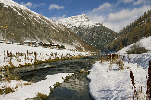 Livigno in winter, Italy