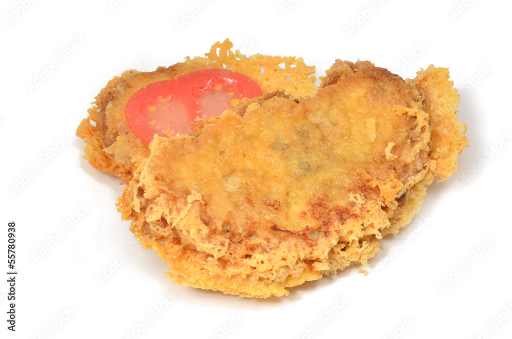 Schnitzel im Käse-Mantel