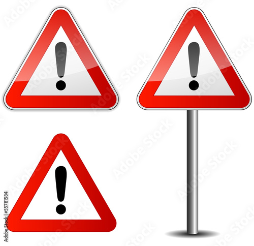 Traffic sign danger