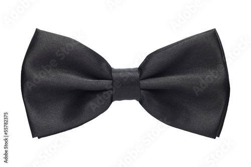 Obraz na plátně Black bow tie