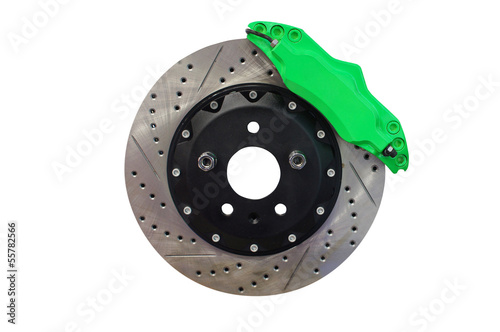 Brake disc isolated