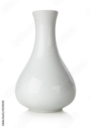 White vase photo