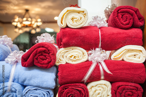 Wedding gift towels