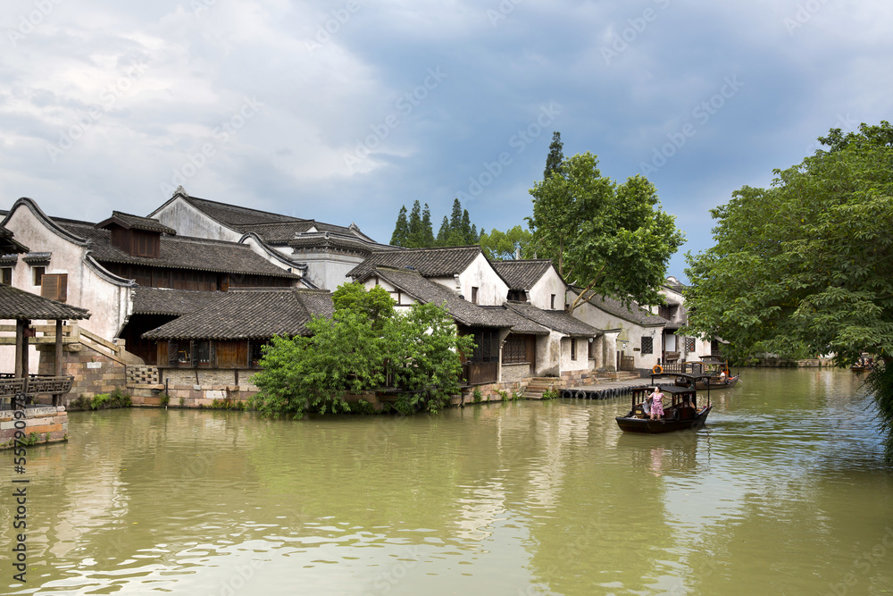 Ancient water town of Wuzhen, China