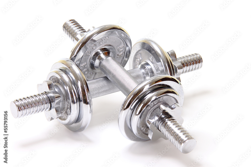 Foto chrome dumbbells Foto chrome dumbbells