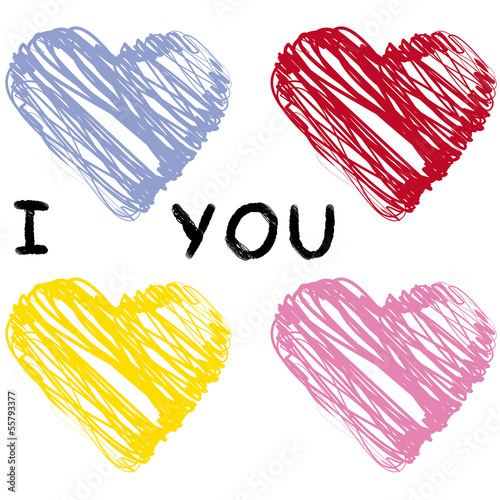 I love you - Liebe - Herz - Romantik