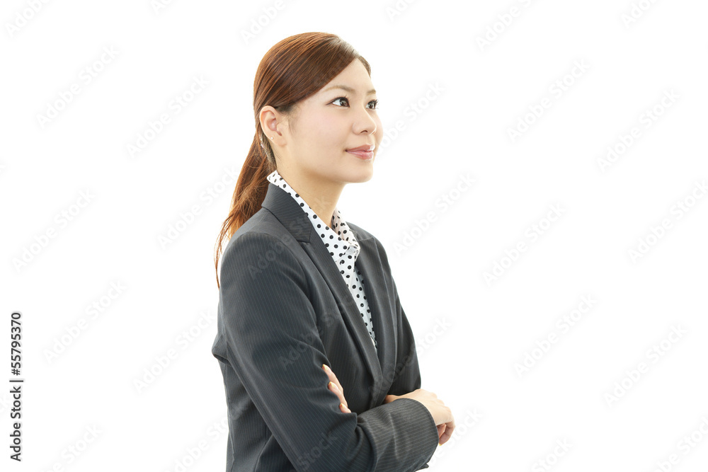 微笑むＯＬ