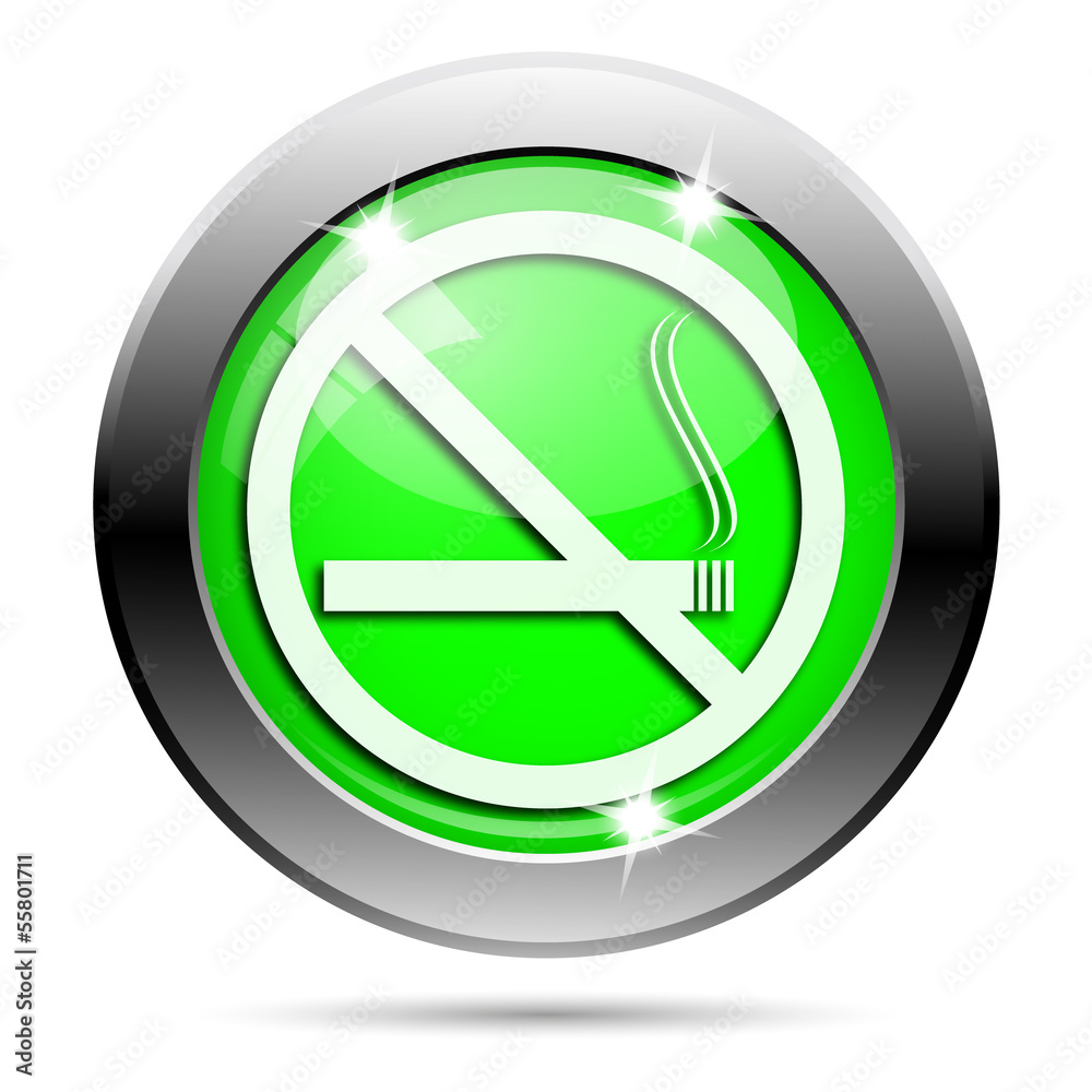 Metallic green glossy icon Metallic green glossy icon