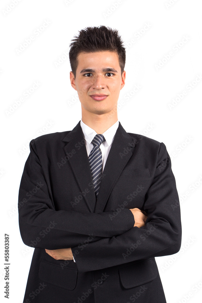 Business man isolated on white background Business man isolated on white background