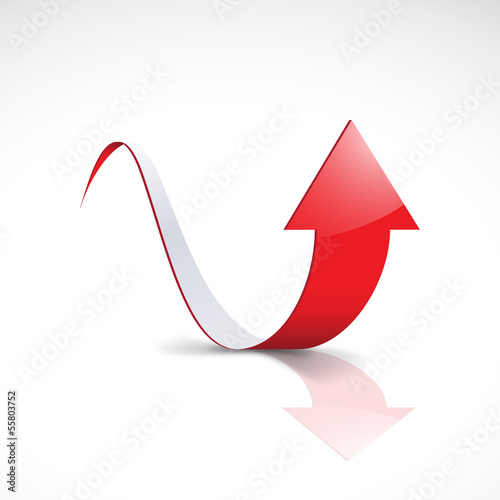 Vector arrow background