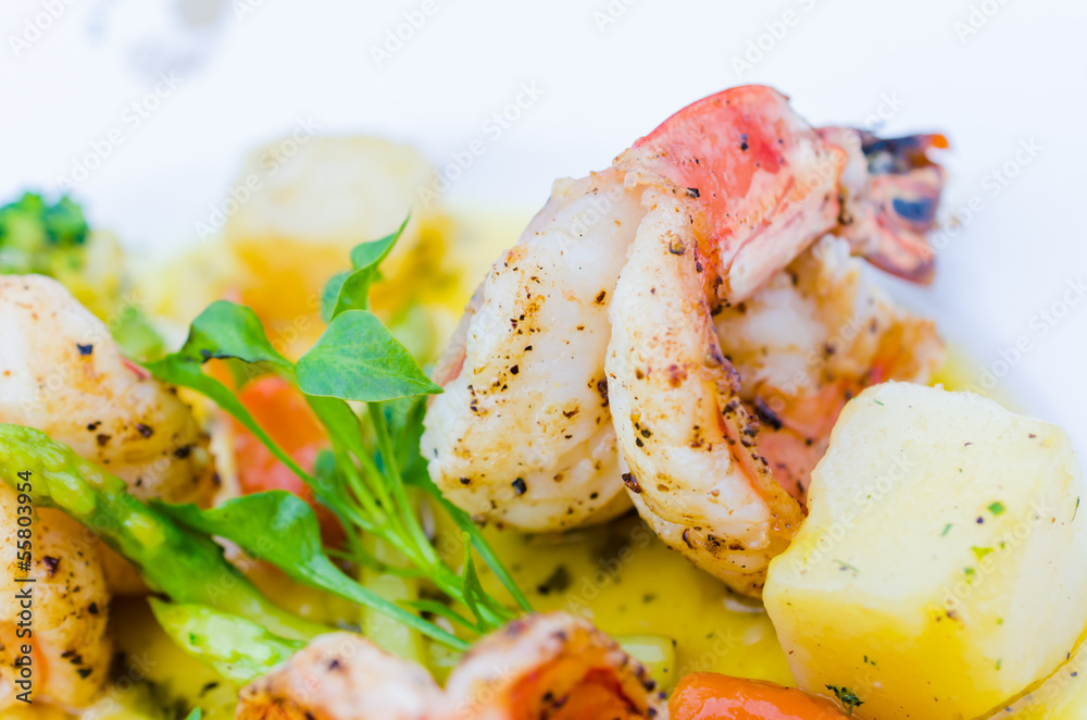 King prawns King prawns
