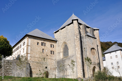 Obraz na płótnie Royal Collegiate Church of Roncesvalles, Navarre (Spain) w salonie