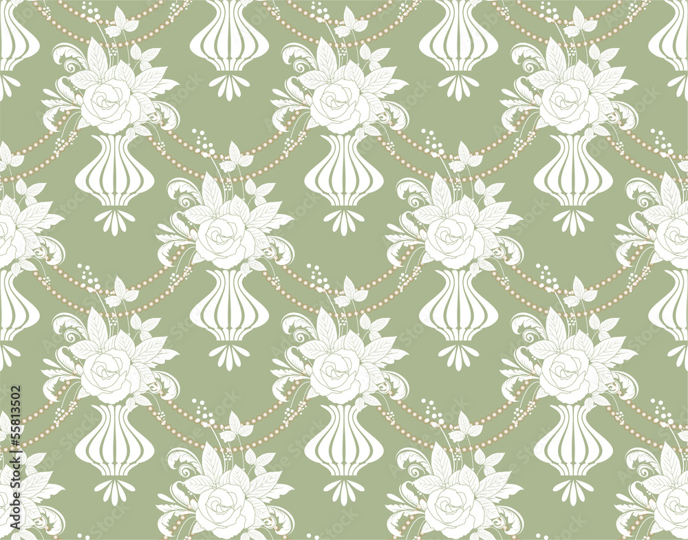 seamless pattern victorian