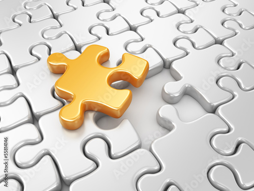 Puzzle 3D. Innovate busines...