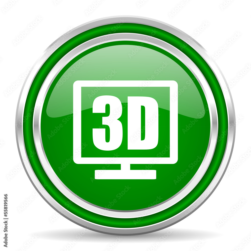 3d display icon 3d display icon