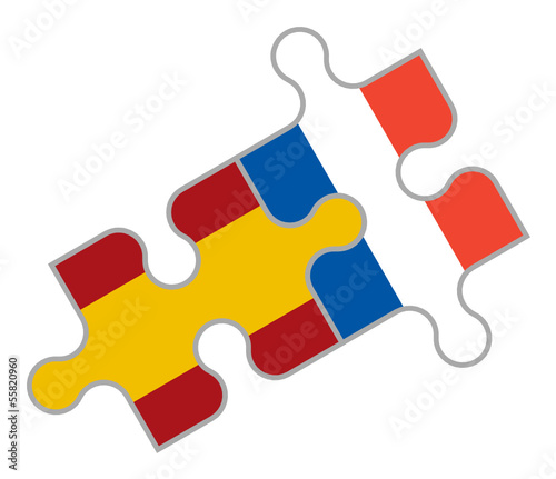 Spanisch-Französisches Puzzle