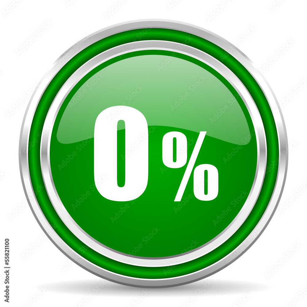 0 percent icon 0 percent icon