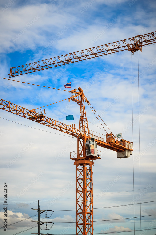 Crane construction Crane construction