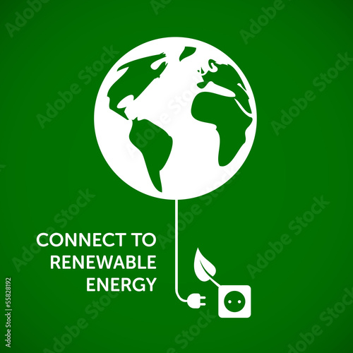 connect to renewable energy - ecological background