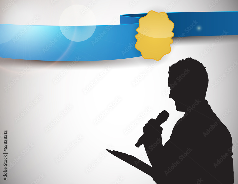 Conference background Stock Vector | Adobe Stock