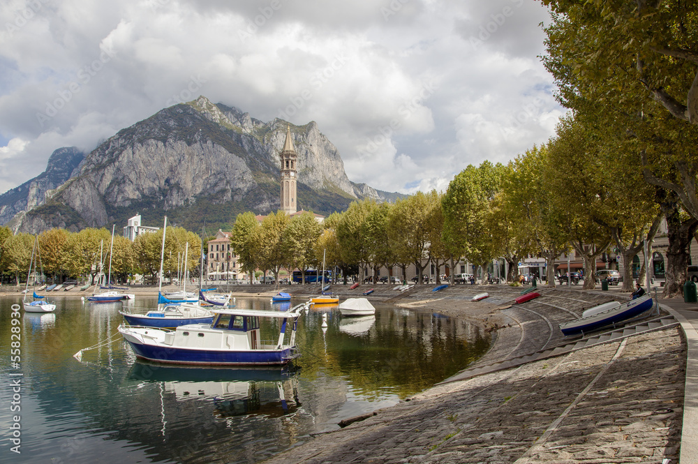 Naklejka premium Città di Lecco