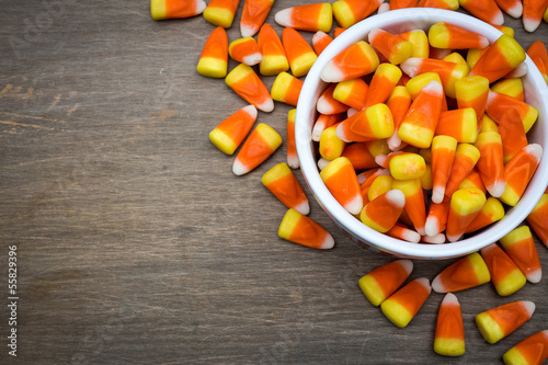 Candy Corn Border photo