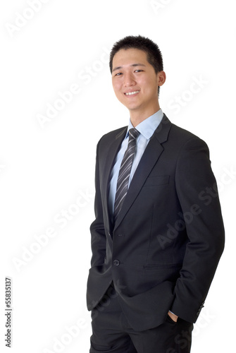 Asian business man