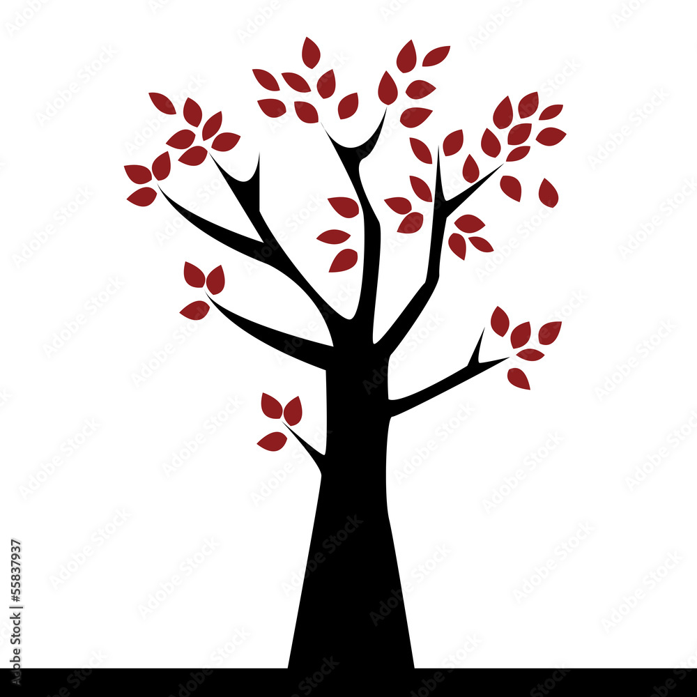 Fototapeta premium Cute tree