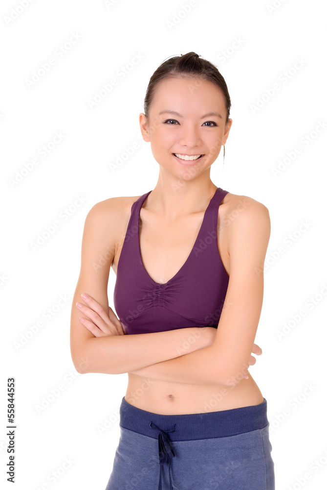 Happy smiling woman Happy smiling woman