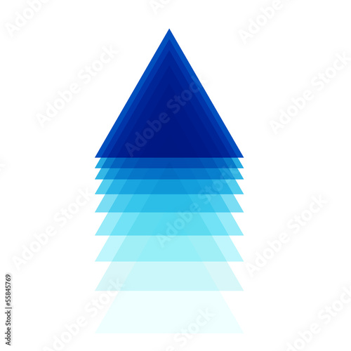Abstract background with arrows photo
