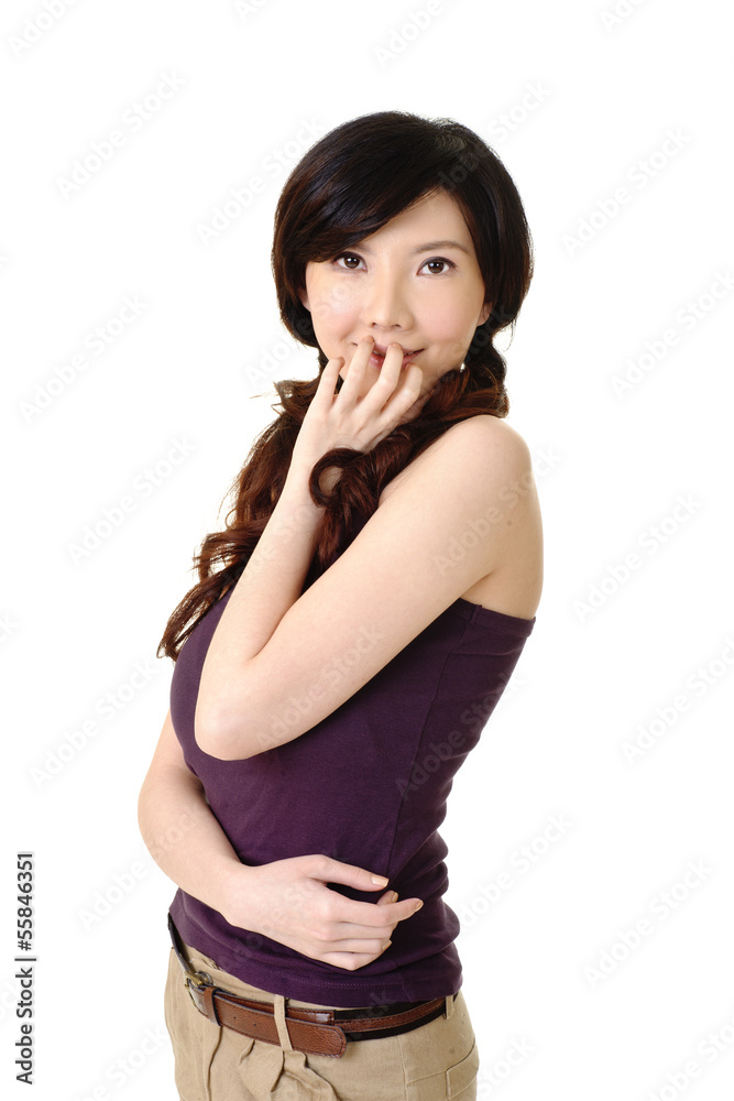 Young Asian woman Young Asian woman