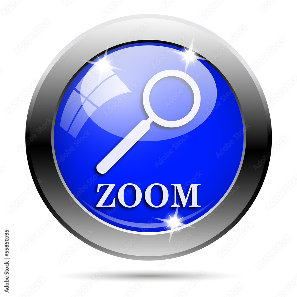 Metallic blue glossy icon Metallic blue glossy icon
