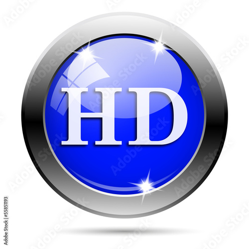 Free Download Metallic blue glossy icon - GFXLoad