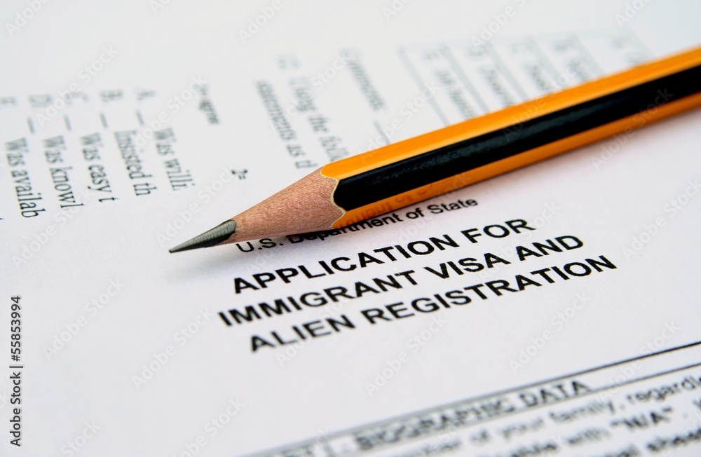 Application for immigrant visa Application for immigrant visa