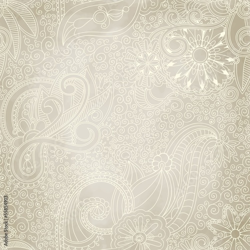 Beautiful seamless vintage pattern
