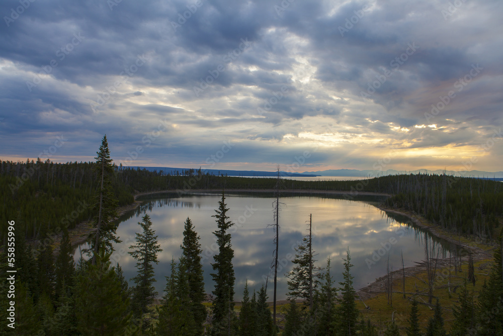 Obraz premium yellowstone national park