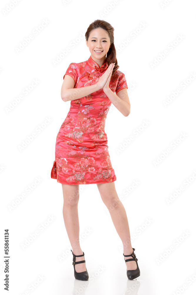 cheongsam woman cheongsam woman