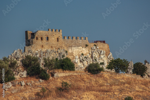 Canvastavla Castello di Delia in Sicilia