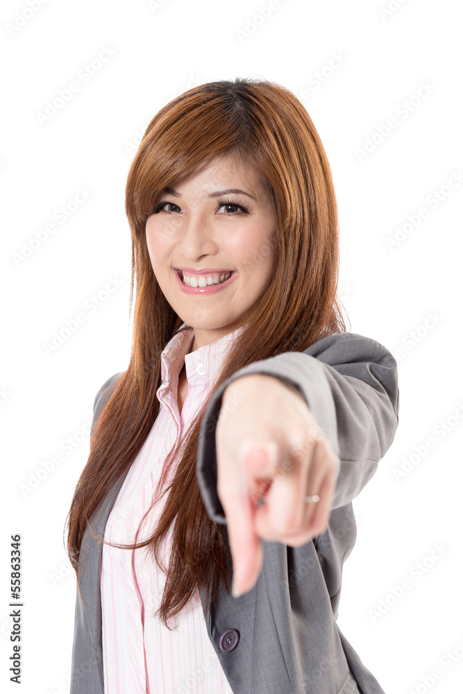 Asian business woman