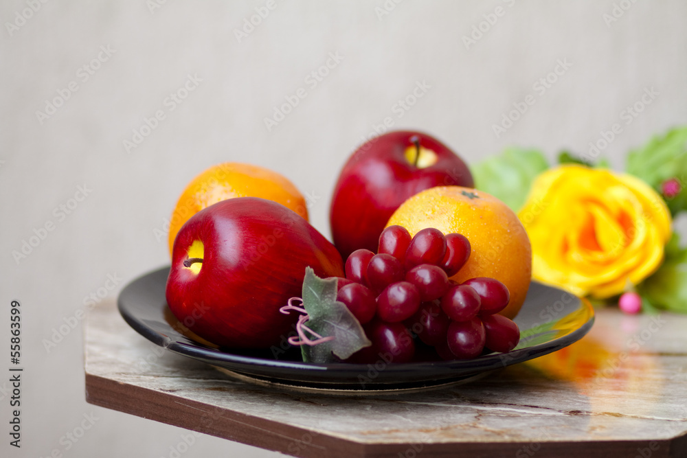 Weintrauben mitÄpfel Weintrauben mitÄpfel