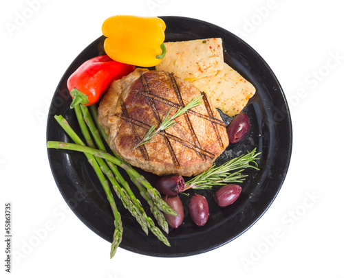 Atkins mediterranean diet. photo