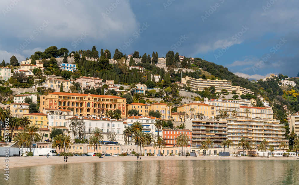 Menton city in February - French Riviera