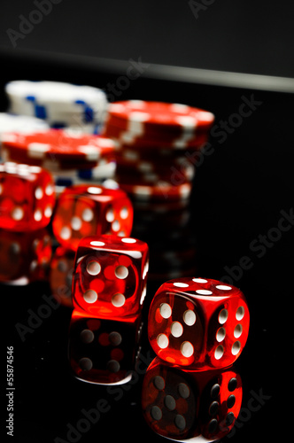 Photography Black theme, casino, gambling