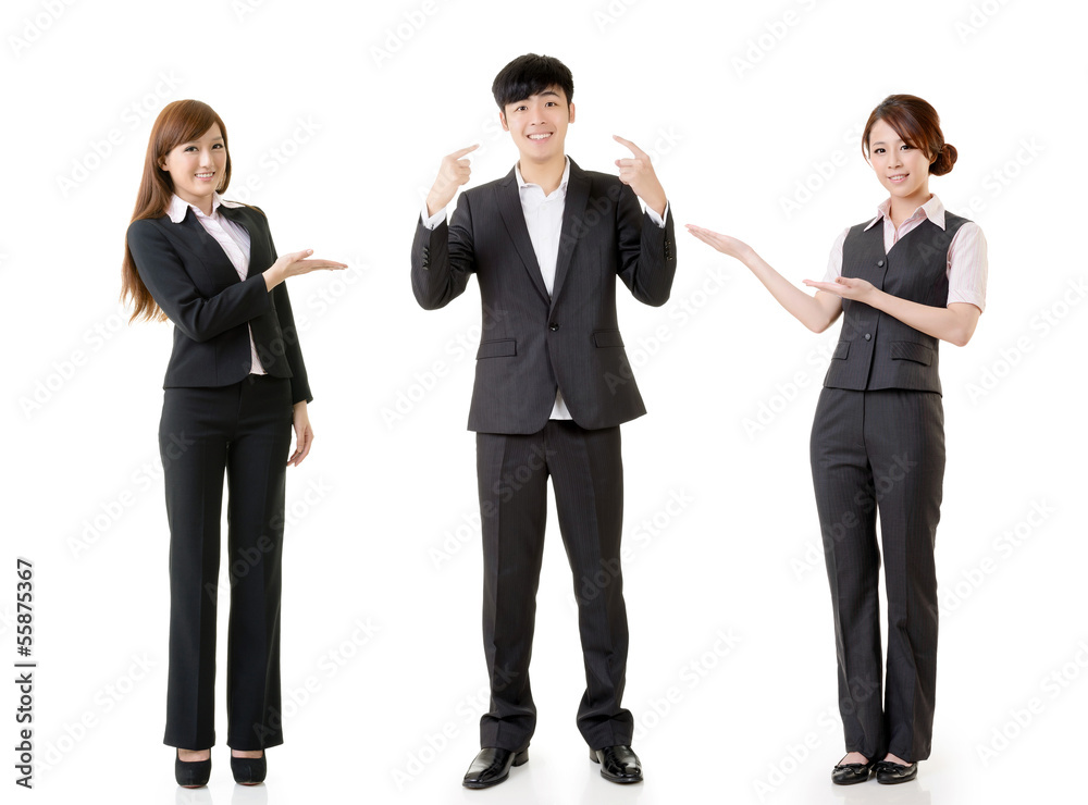 Obraz premium Happy smile business people