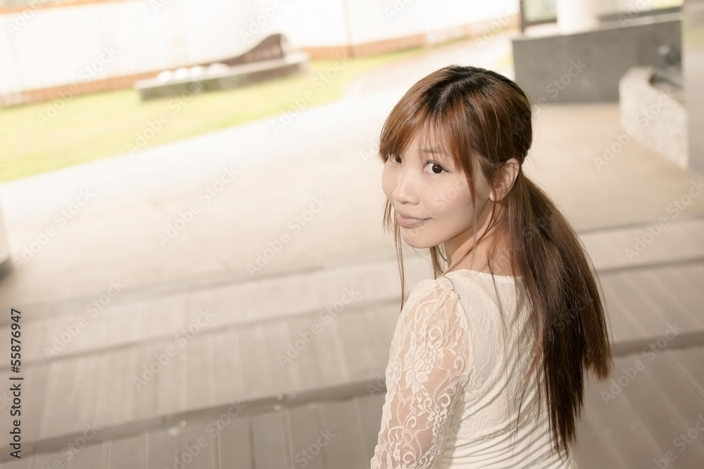 Attractive Asian girl Attractive Asian girl