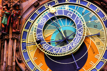 Fototapete Prag Prager astronomische Uhr  © Jenifoto