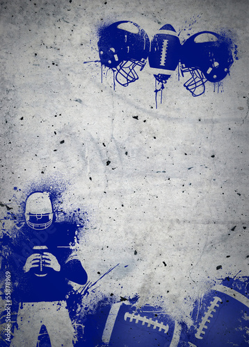 American football background