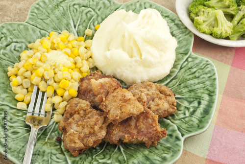 Pork Tenderloin And Vegetables Meal