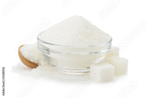 sugar in bowl